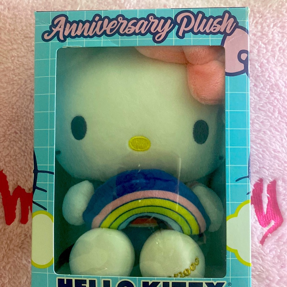 NWB Hello Kitty Anniversary Plush 60th Limited Edition. #1868